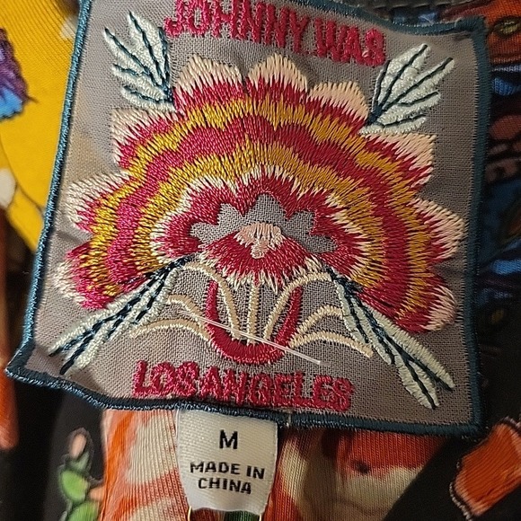 Johnny Was The‎ Janie Favorite Dolman Top Womens Med V-Neck Spark Bohemian Tunic - Picture 5 of 10